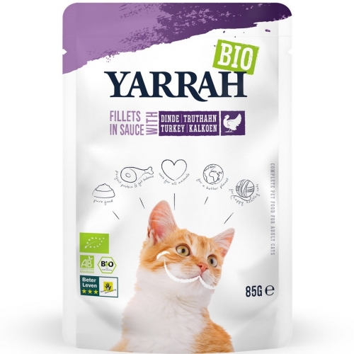 Filets met Kalkoen in saus van Yarrah, 14 x 85 g